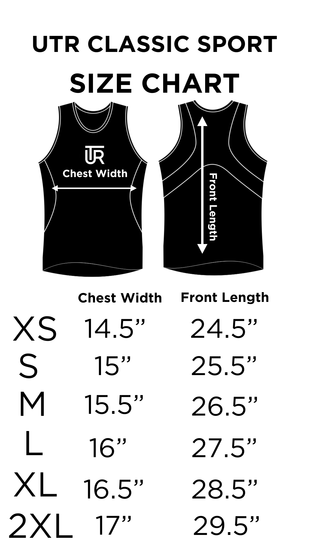UTR Classic Sport - Black